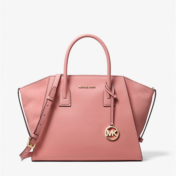 Michael Kors Pink Satchel with Structured Design - Picture 1 of 7